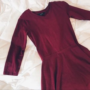 Forever 21 Maroon Dress